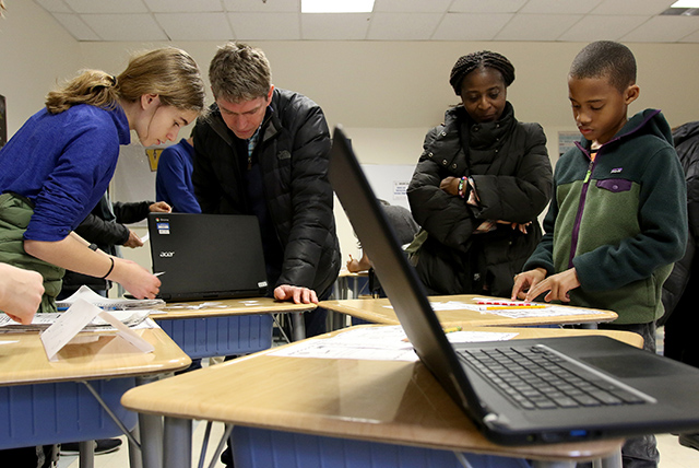 Student illustration of a car