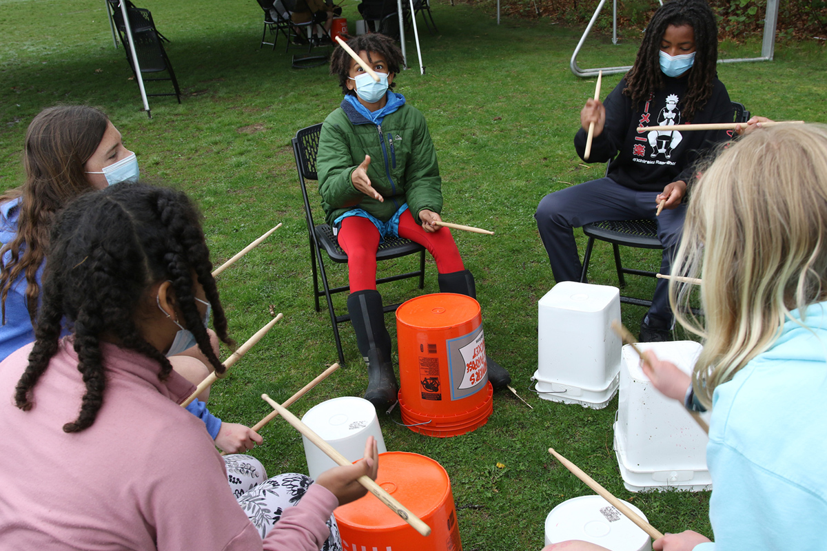 BDS Sixth Arts Drums 6 05.05.21Scoop Student illustration of a car