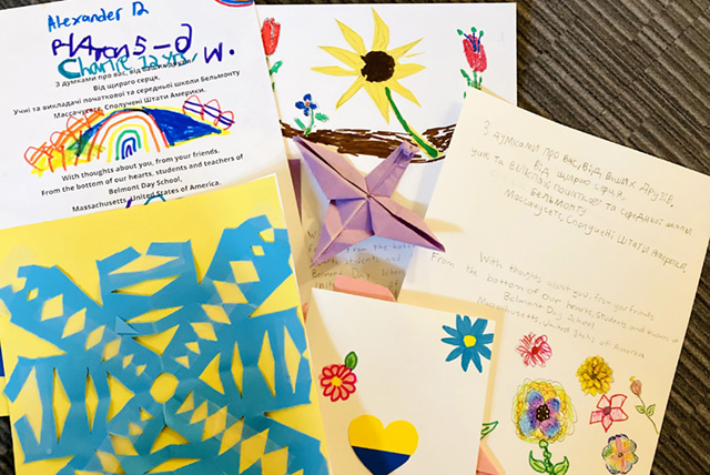 BDS Messages Ukraine 04.08.22Scoop Student illustration of a car