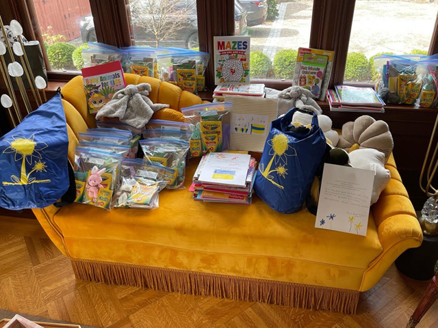 BDS Ukraine Care Packs 05.06.22 Student illustration of a car