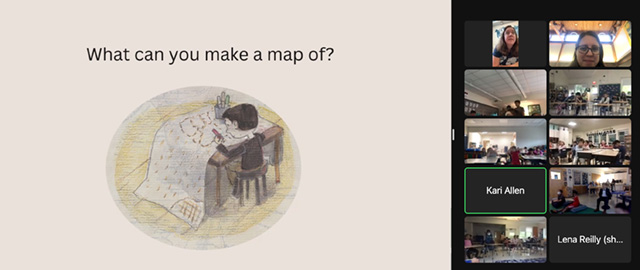 Student illustration of a car