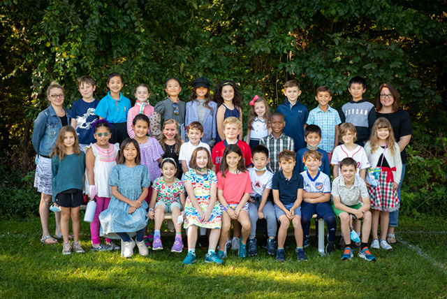 Belmont Day School Student illustration of a car