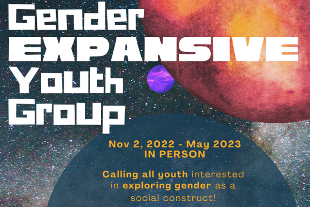 A drawing by a pre-k student of two hearts and a hand