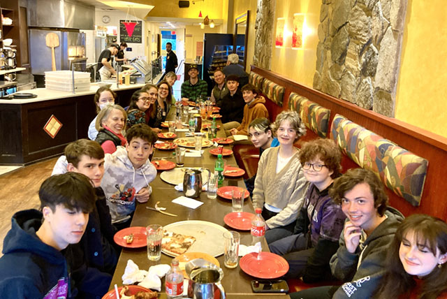 Student illustration of a car