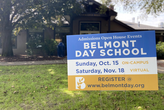 B is for Belonging at Belmont Day logo art