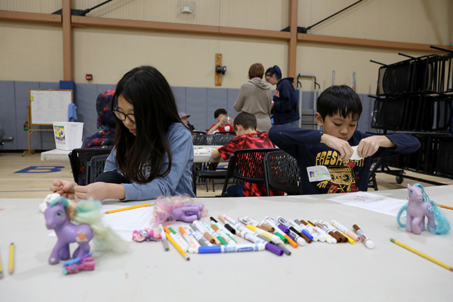 Student illustration of a car