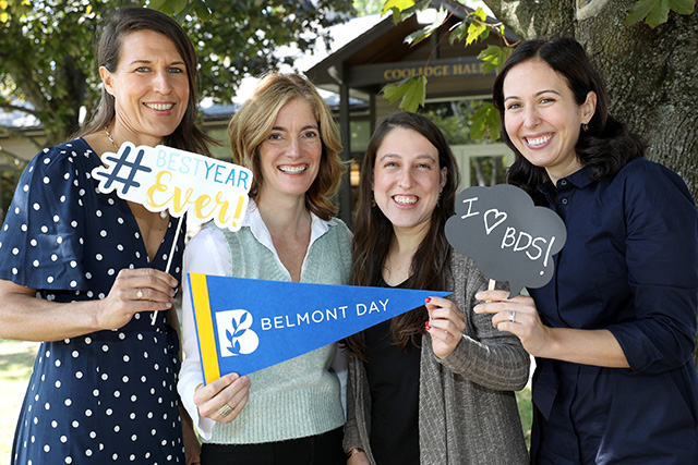 B is for Belonging at Belmont Day logo art
